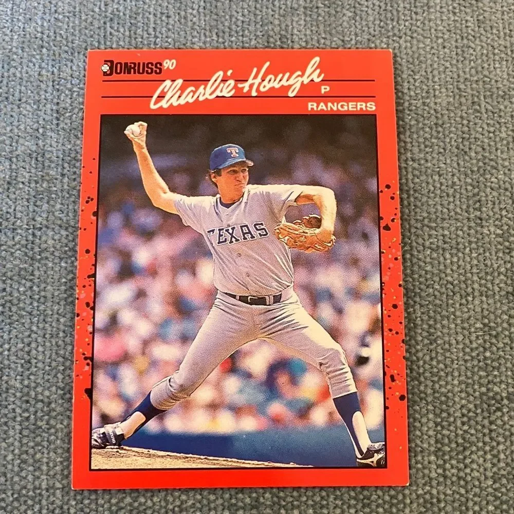 1990 Donruss Texas Rangers Baseball Card Trading Card